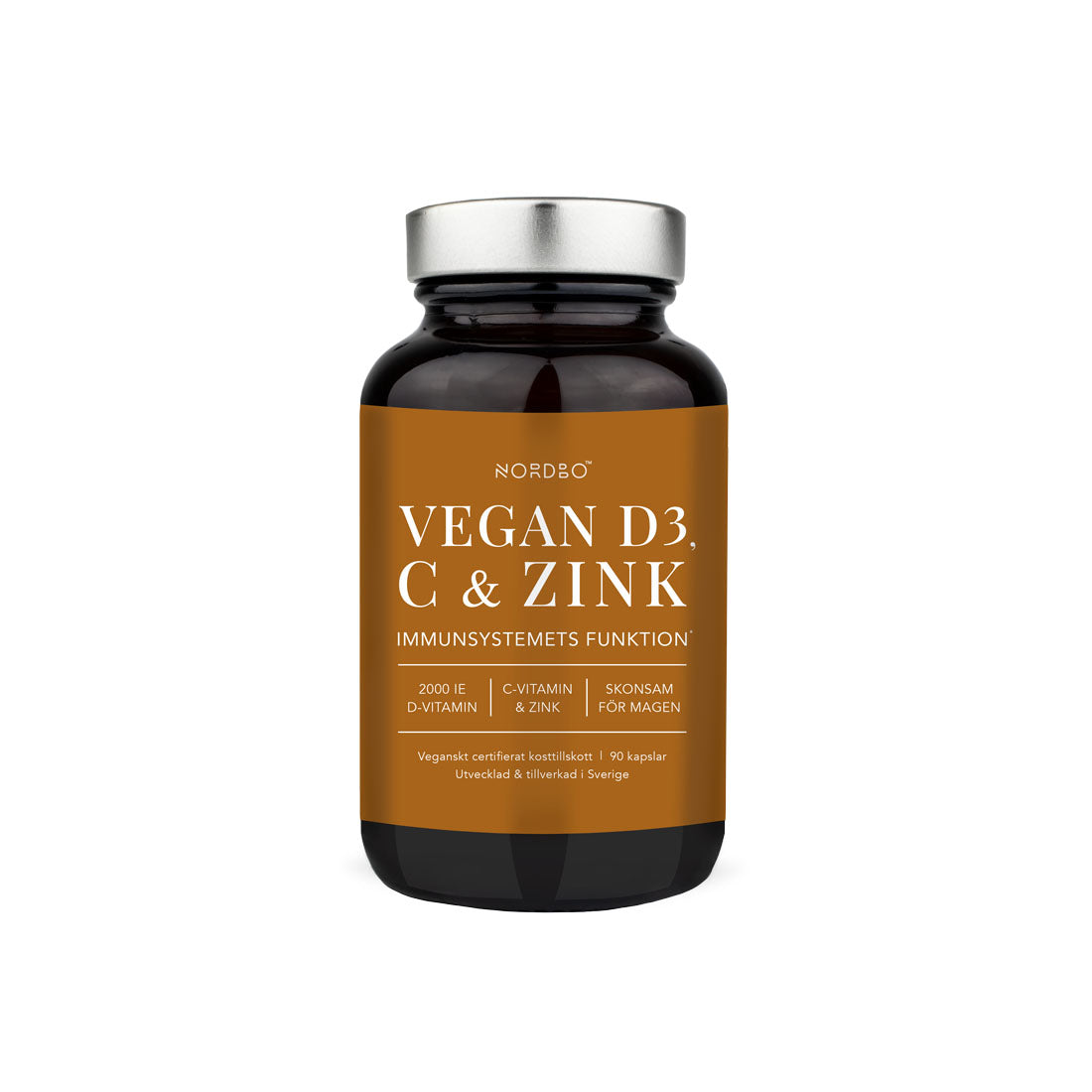 Nordbo Vegan D3, C og Zink